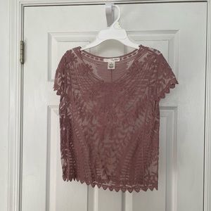 Macy’s lace top
